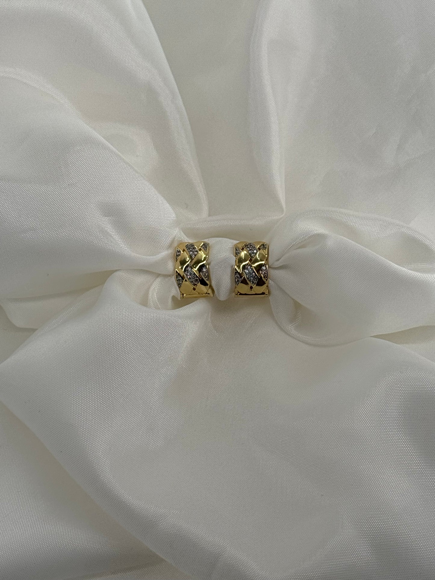 Lattice Glow – Σκουλαρίκια Stainless Steel