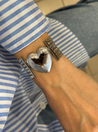 Luxe Heart - βραχιόλι stainless steel