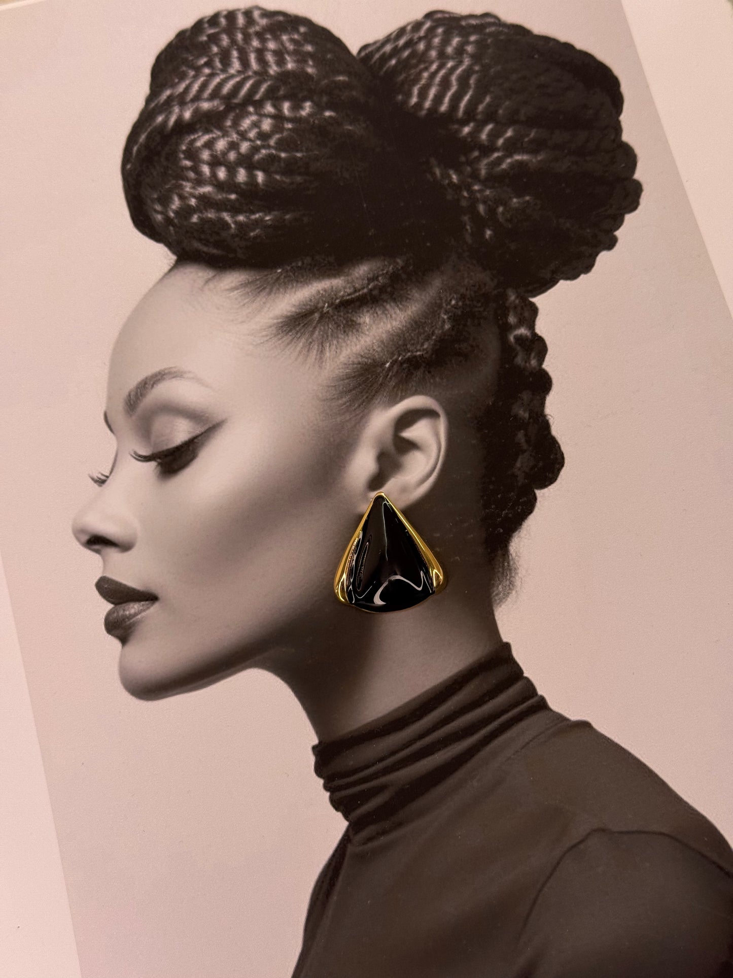 Eclipse Drop – Σκουλαρίκια Stainless Steel