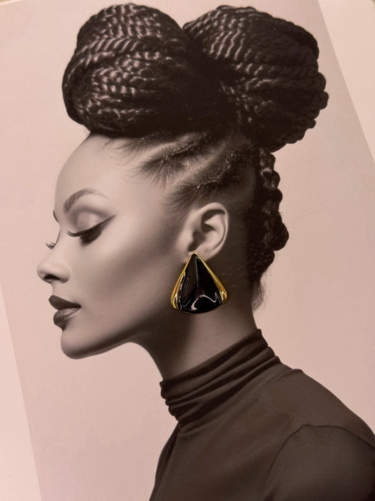 Eclipse Drop – Σκουλαρίκια Stainless Steel