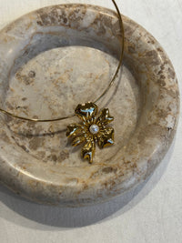 Bloom & Pearl Torc - κολιέ stainless steel