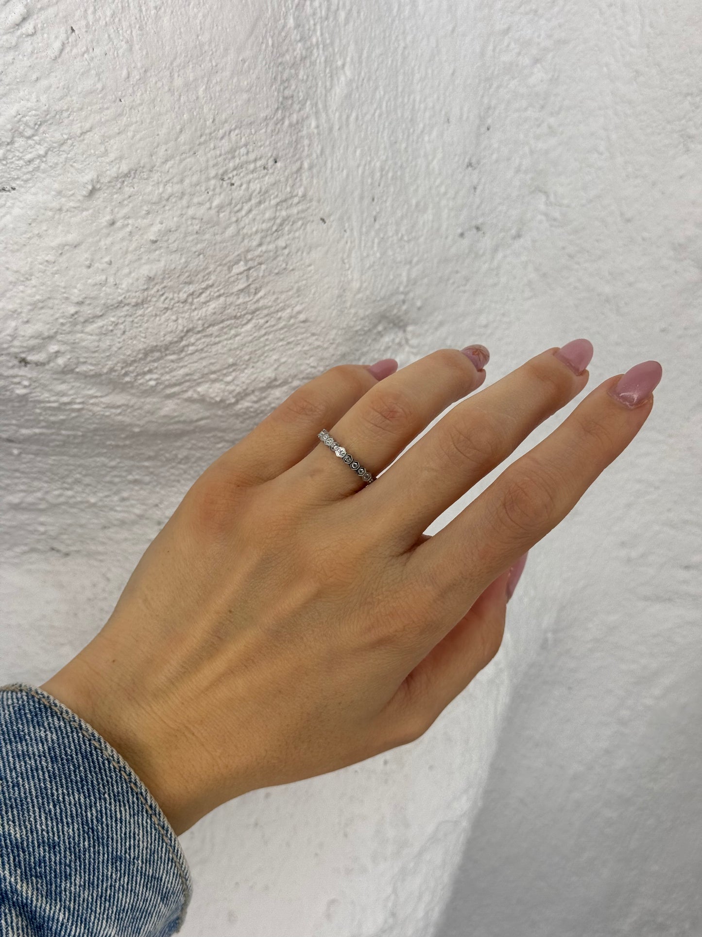 Silver Whisper- δαχτυλίδι stainless steel