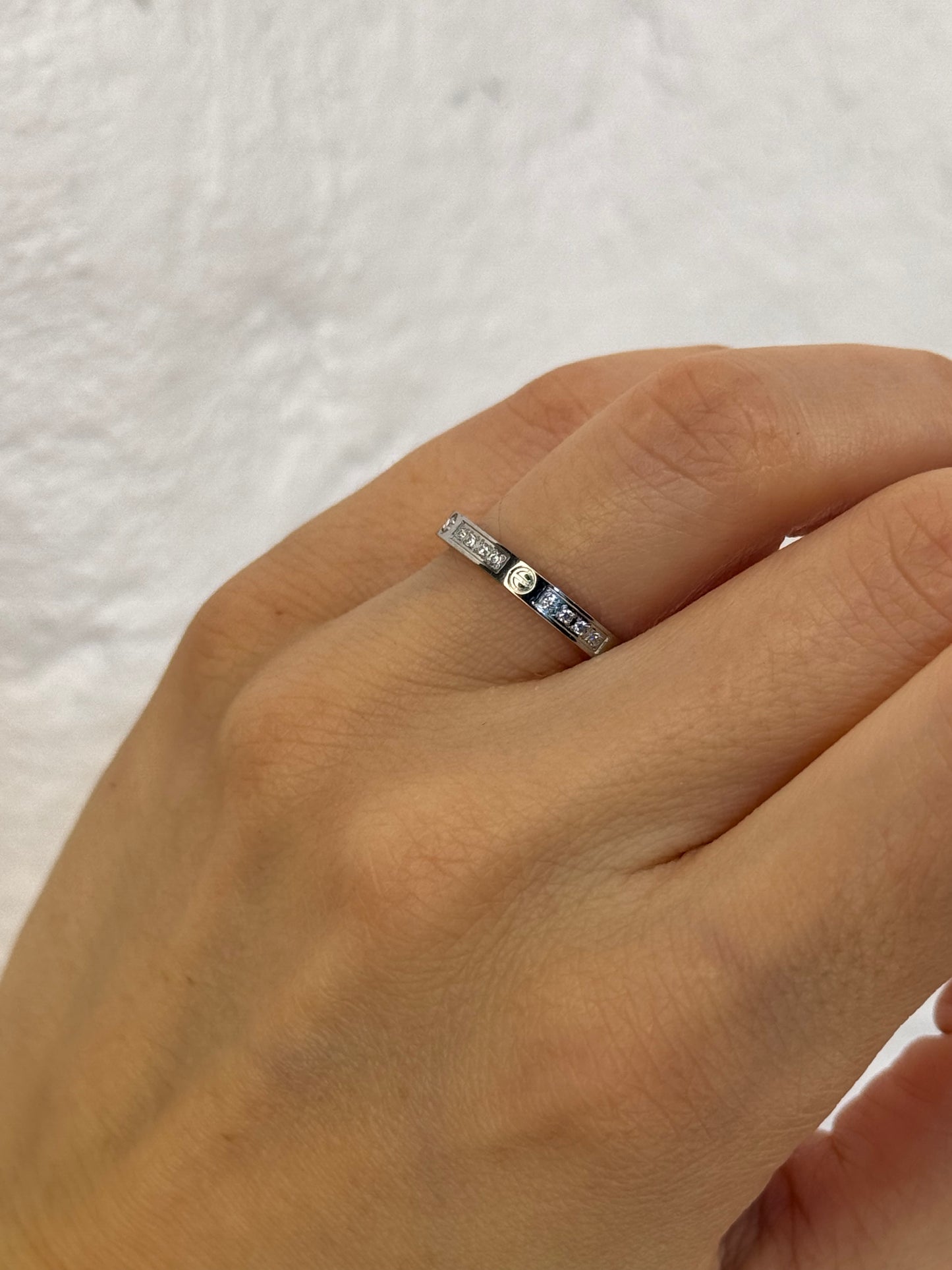 Starlight Orbit silver-δαχτυλίδι stainless steel