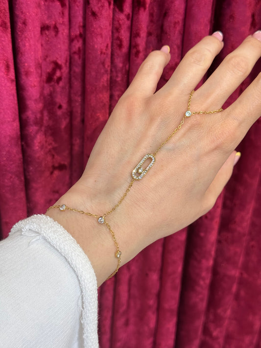 Ethereal Hand Chain – βραχιόλι Stainless Steel