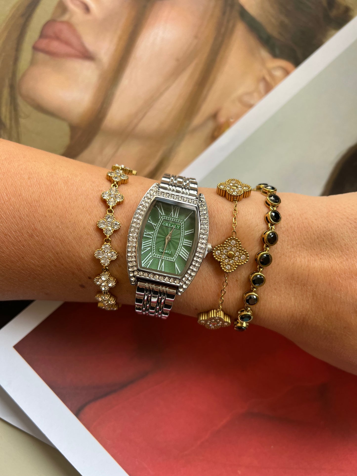 Emerald Dynasty – Ρολόι Stainless Steel