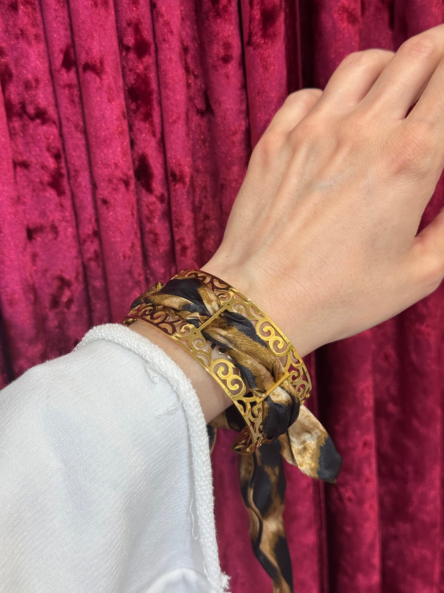 Silk & Gold – βραχιόλι Stainless Steel