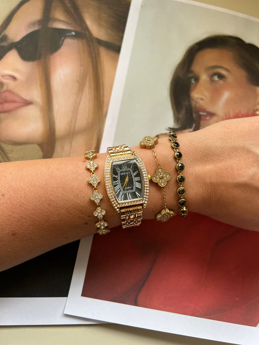 Noir Royale — Ρολόι Stainless Steel