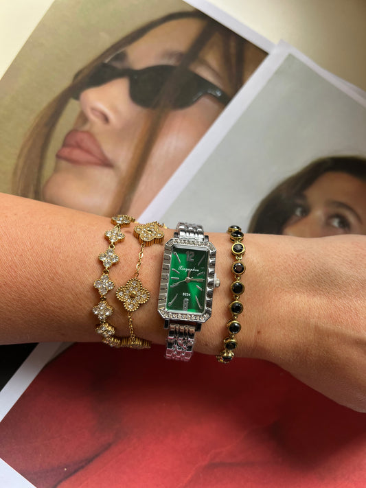 Green Mirage — Ρολόι Stainless Steel