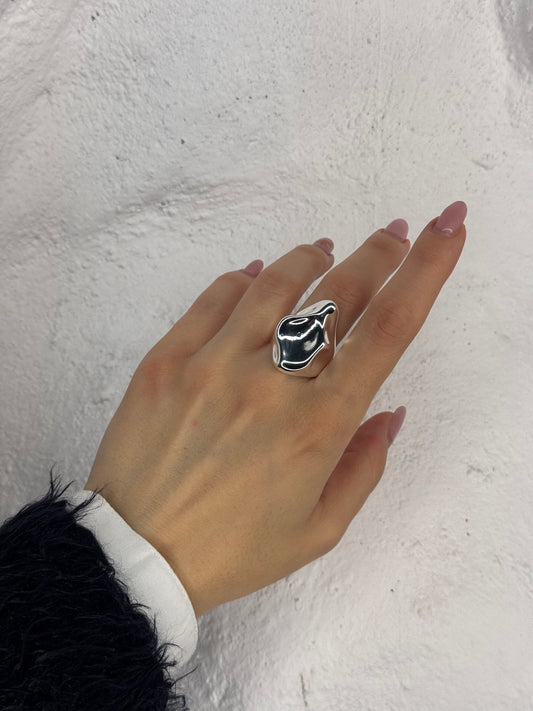 Liquid Shape – δαχτυλίδι stainless steel