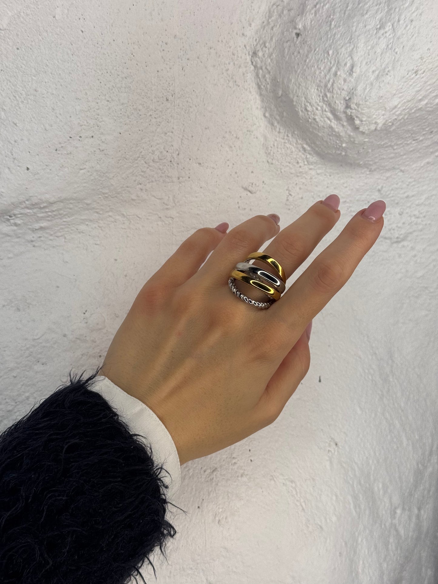 Fusion Orbit – δαχτυλίδι stainless steel