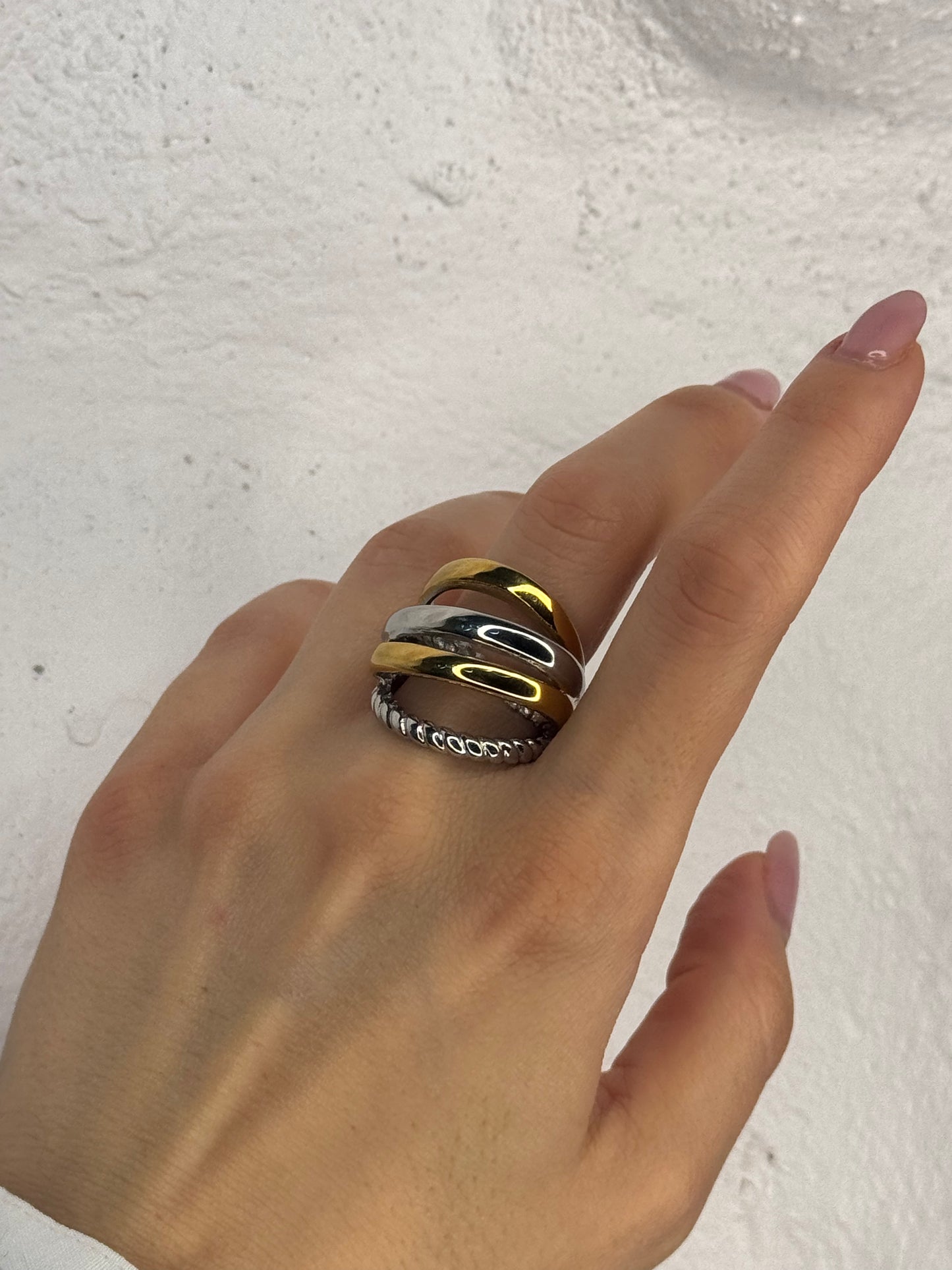 Fusion Orbit – δαχτυλίδι stainless steel