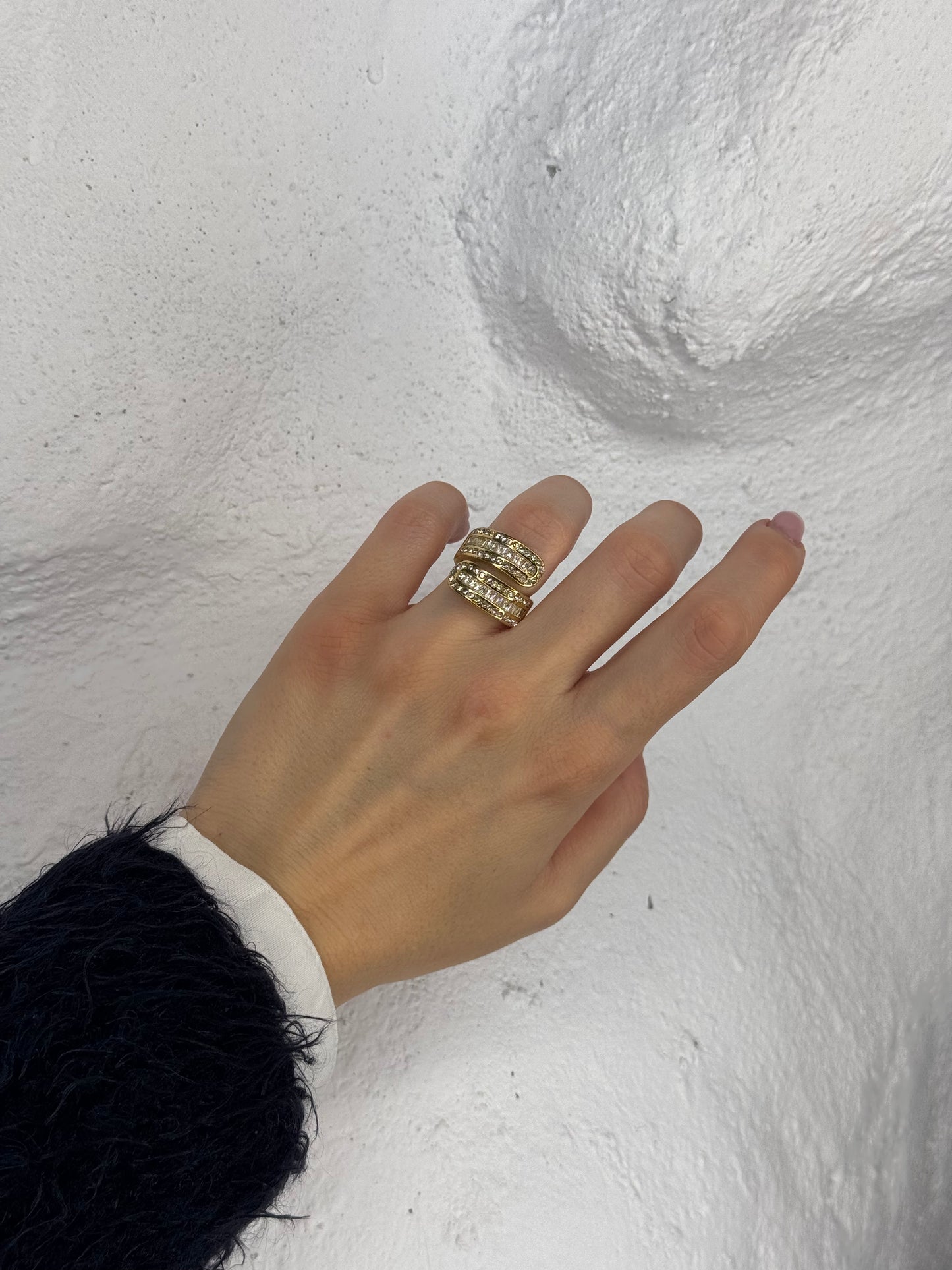 Divine Layers gold– δαχτυλίδι stainless steel