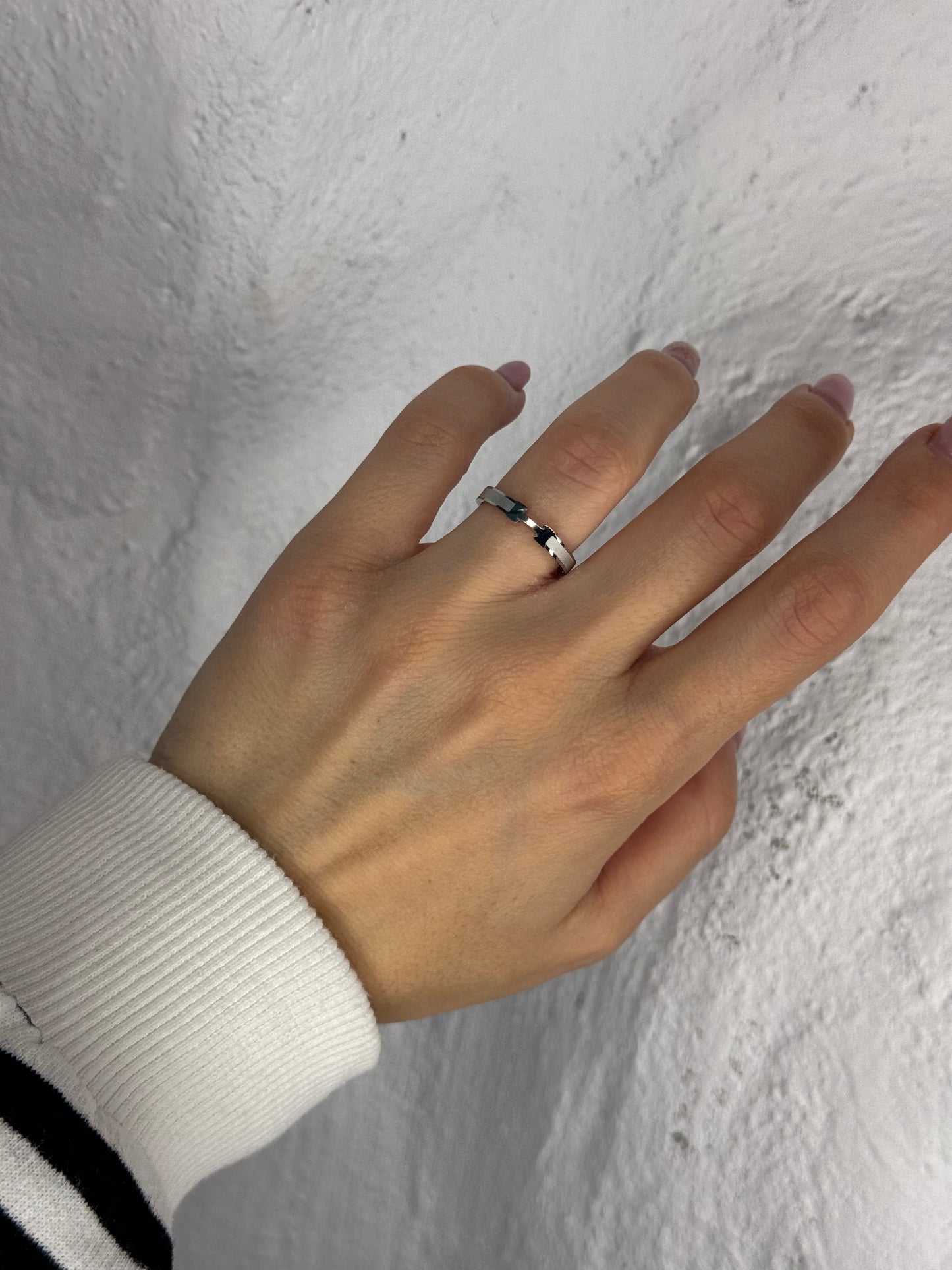 Infinity Link silver– δαχτυλίδι stainless steel