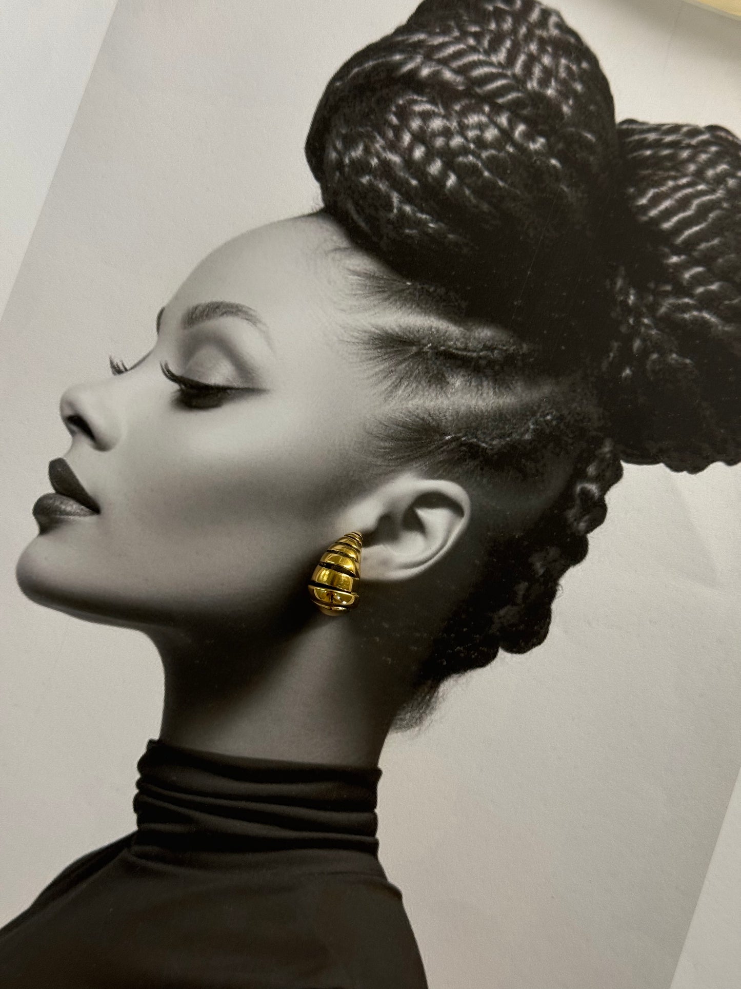 Golden Spiral Structure – σκουλαρίκι stainless steel