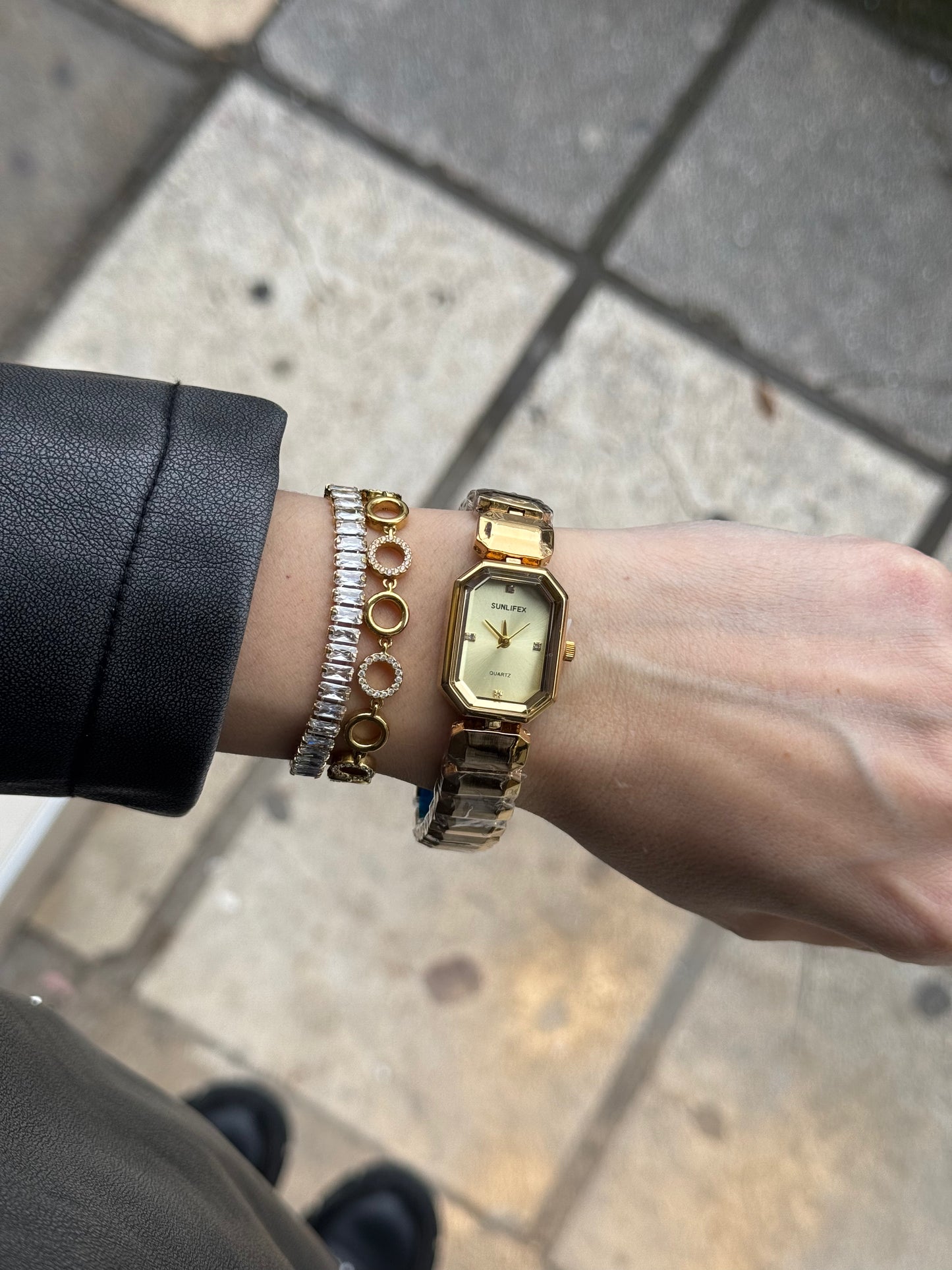 Golden Hexa – ρολόι stainless steel