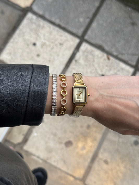 Luxe Mesh – ρολόι stainless steel