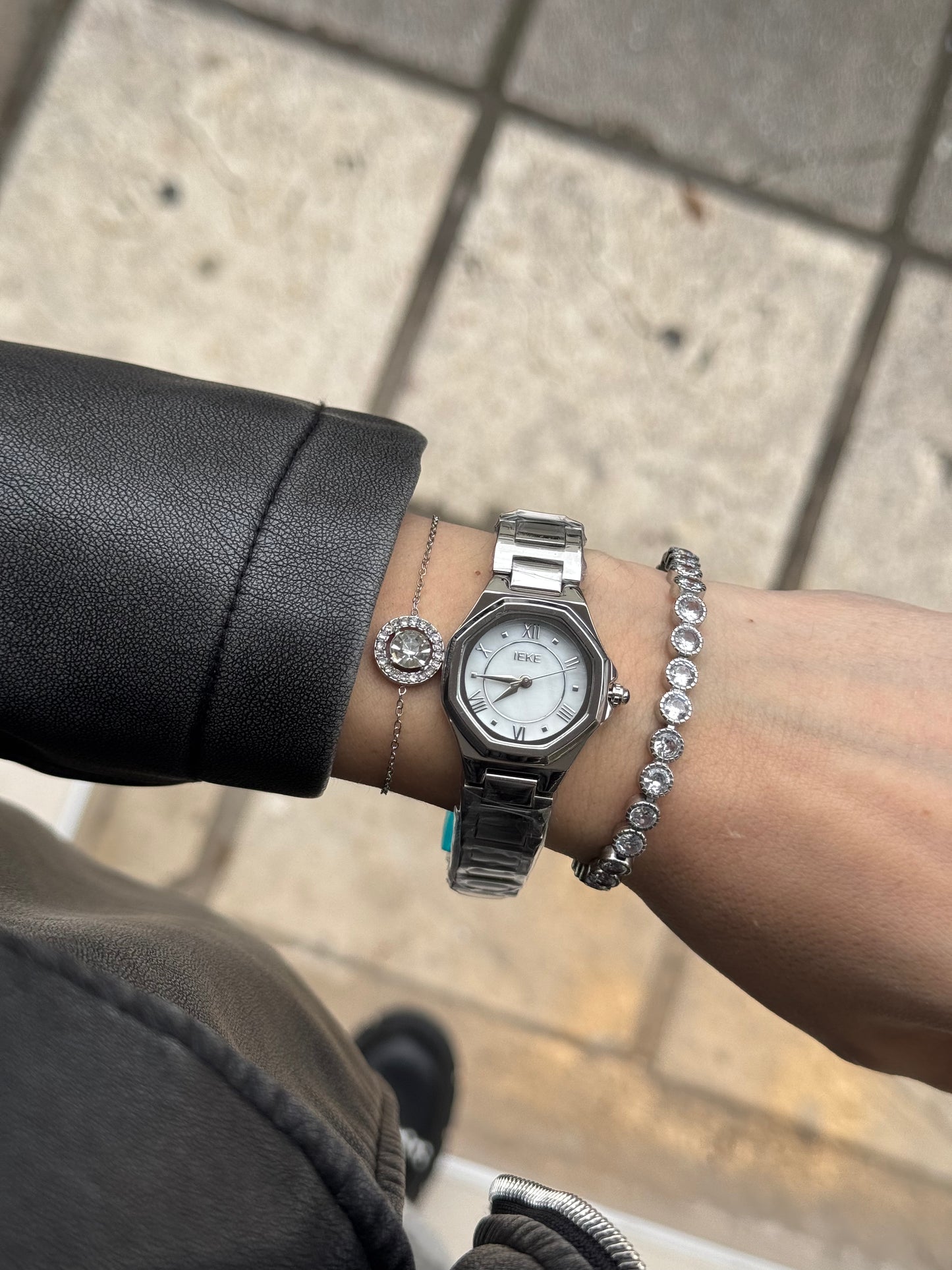 Silver Geo – ρολόι stainless steel