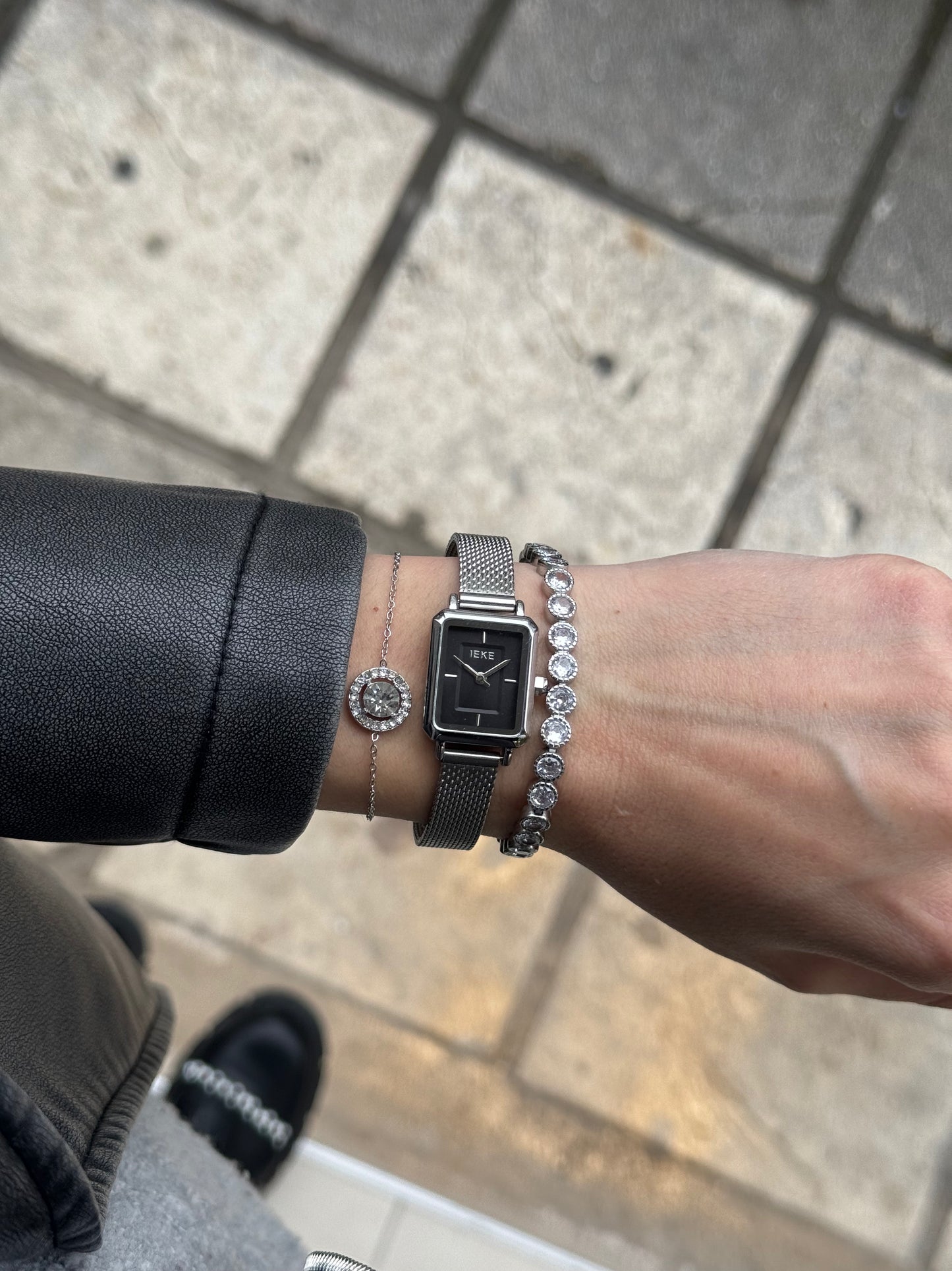 Black Mesh – ρολόι stainless steel