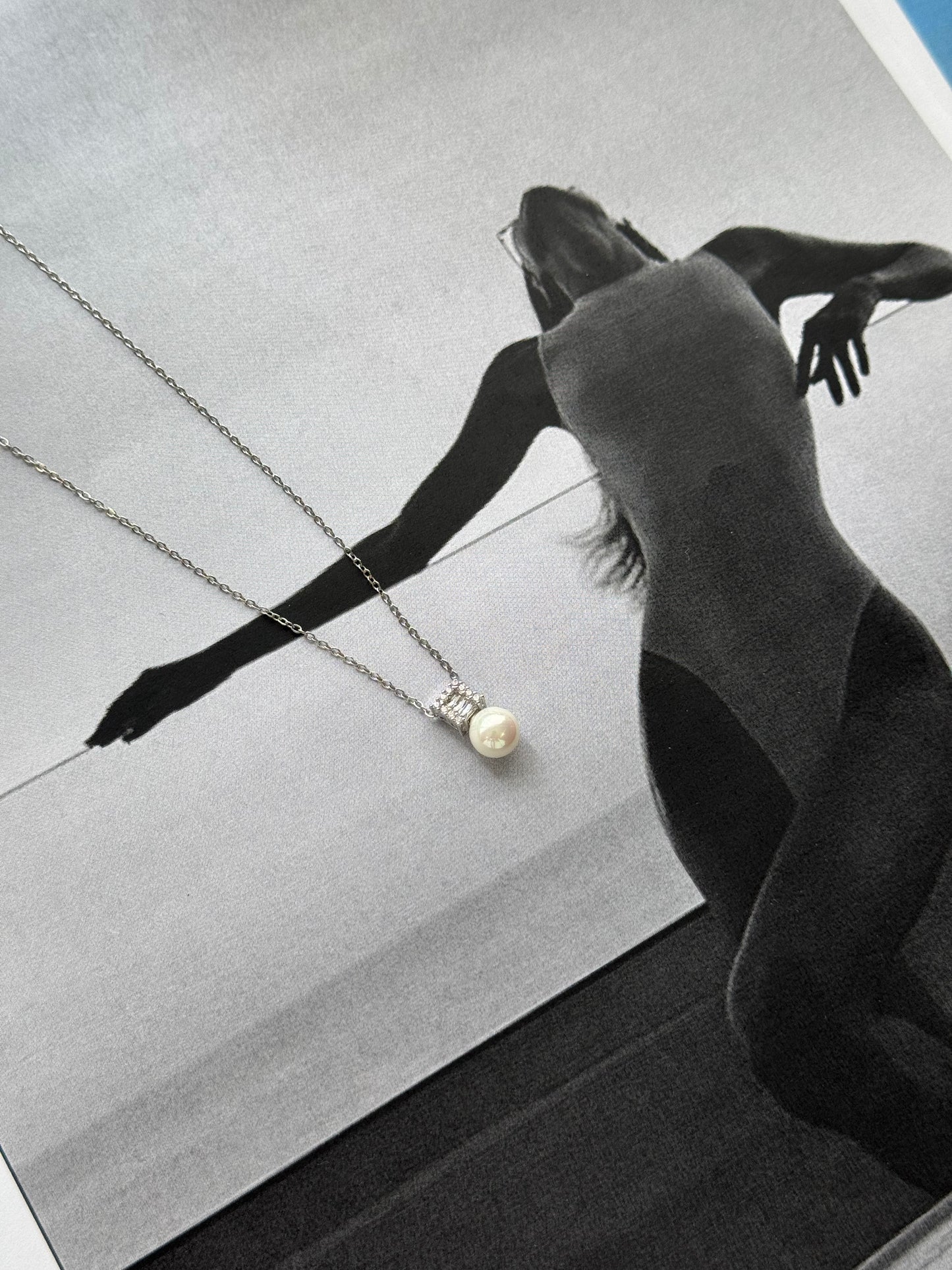 Royal Pearl Drop – Κολιέ Stainless Steel