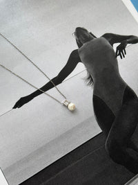 Royal Pearl Drop – Κολιέ Stainless Steel