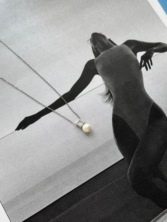 Royal Pearl Drop – Κολιέ Stainless Steel