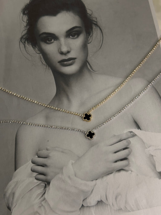 Midnight Spark – κολιέ stainless steel