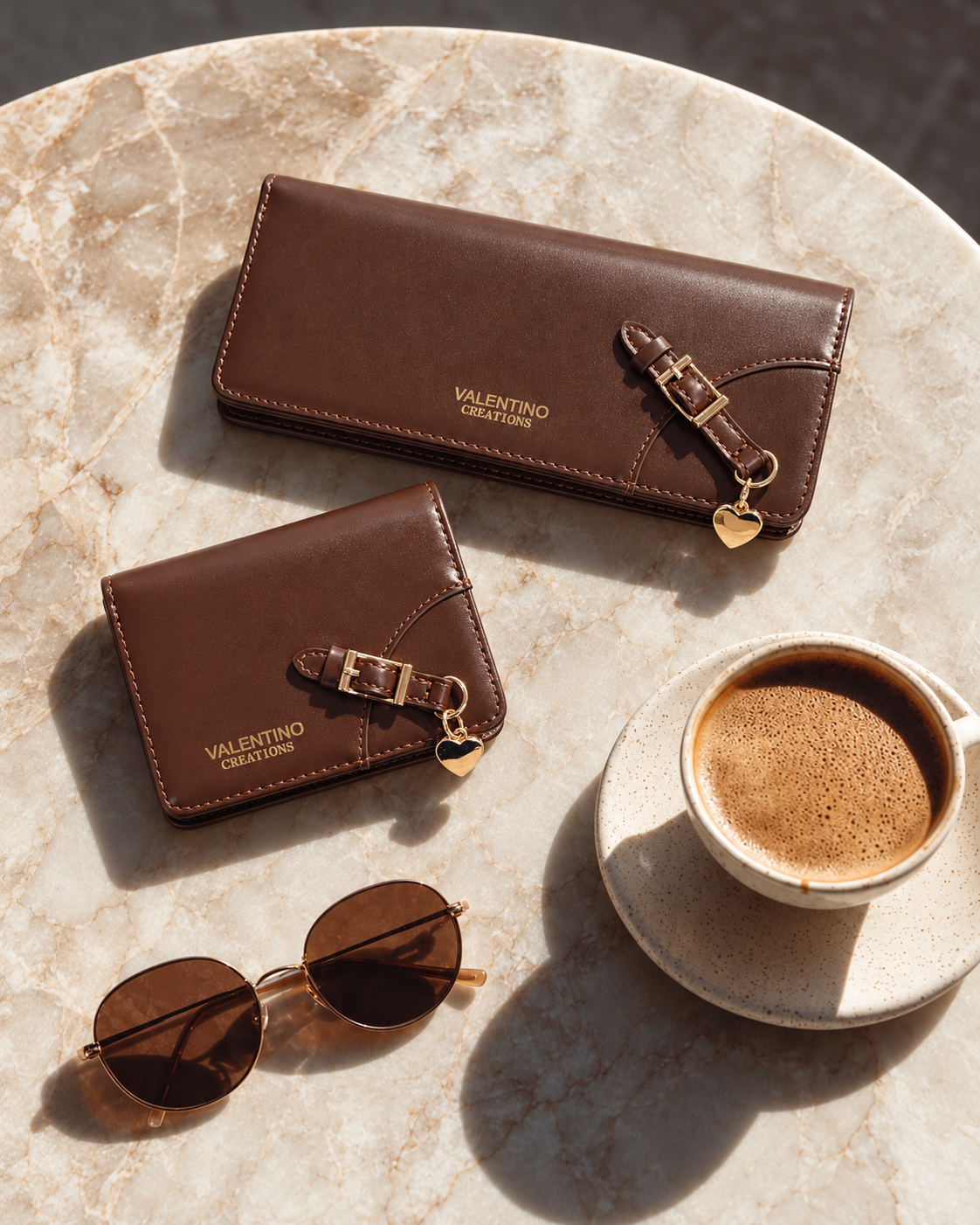 Espresso Strap Wallet