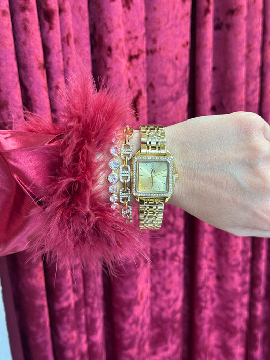 Golden Frost – ρολόι stainless steel luxury Christmas edition