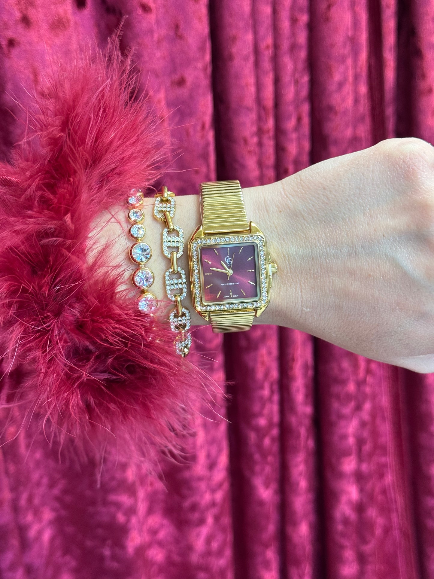 Ruby Spark – ρολόι stainless steel luxury Christmas edition