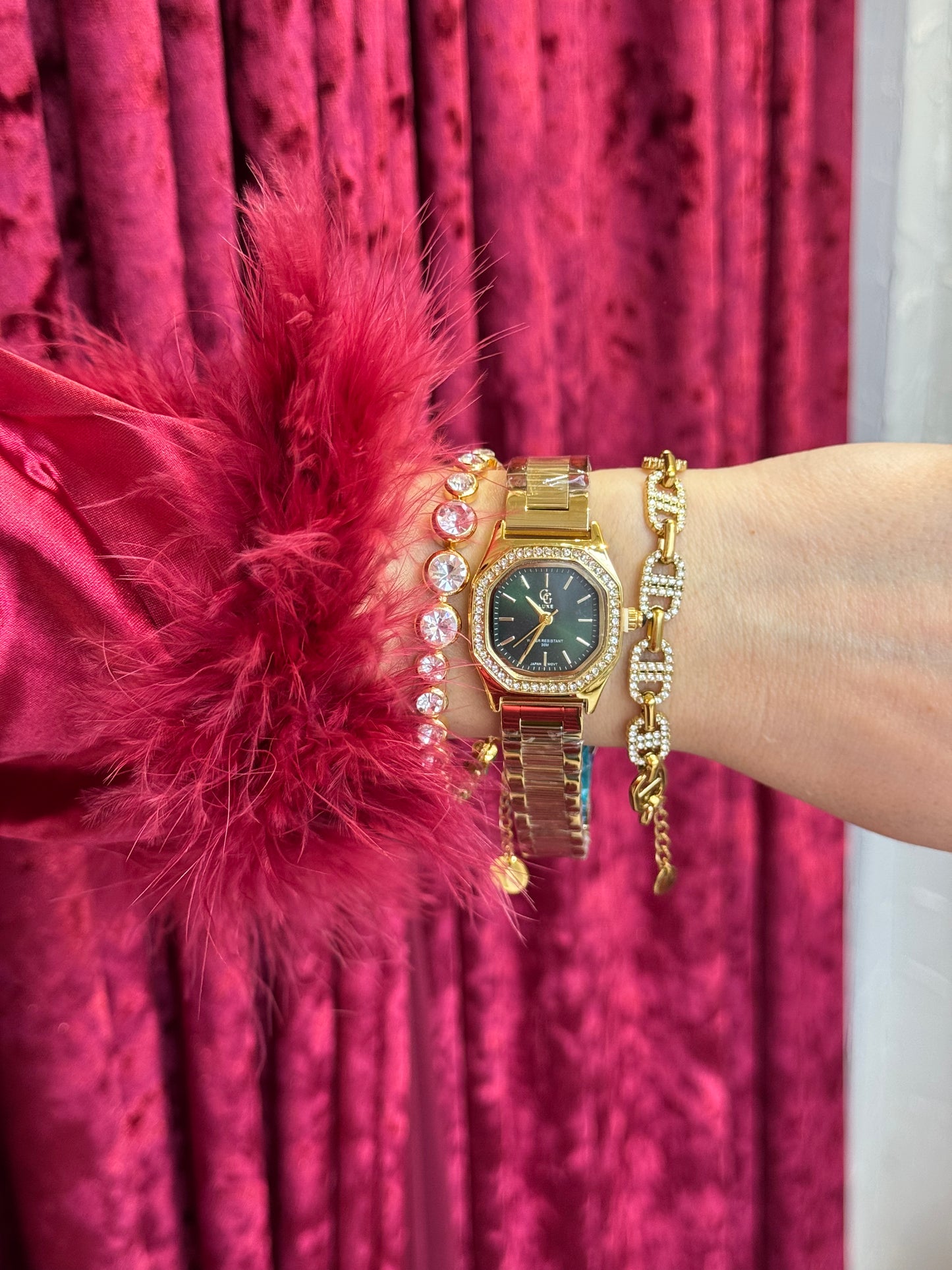 Midnight Pine – ρολόι stainless steel luxury Christmas edition