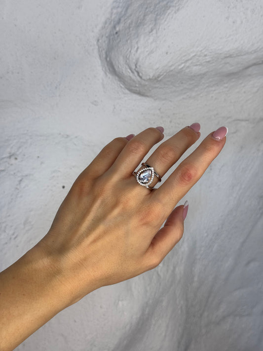 Luna Halo – δαχτυλίδι stainless steel