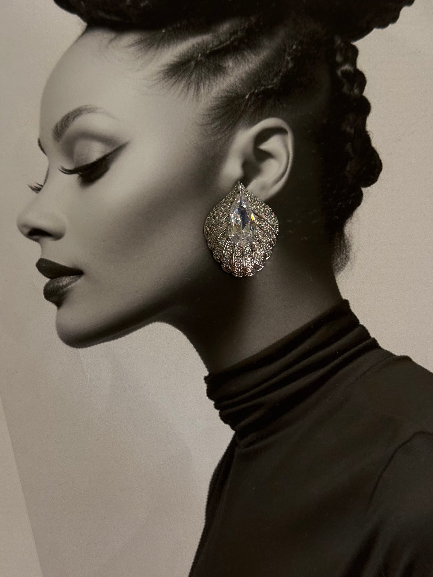 Crystal Diva – σκουλαρίκια από ανθεκτικό ορείχαλκο