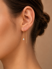 Tear-Drop - μονά σκουλαρίκια stainless steel