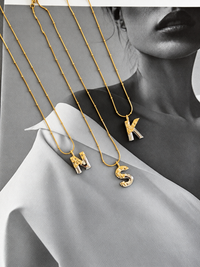 Littera Duo - κολιέ stainless steel