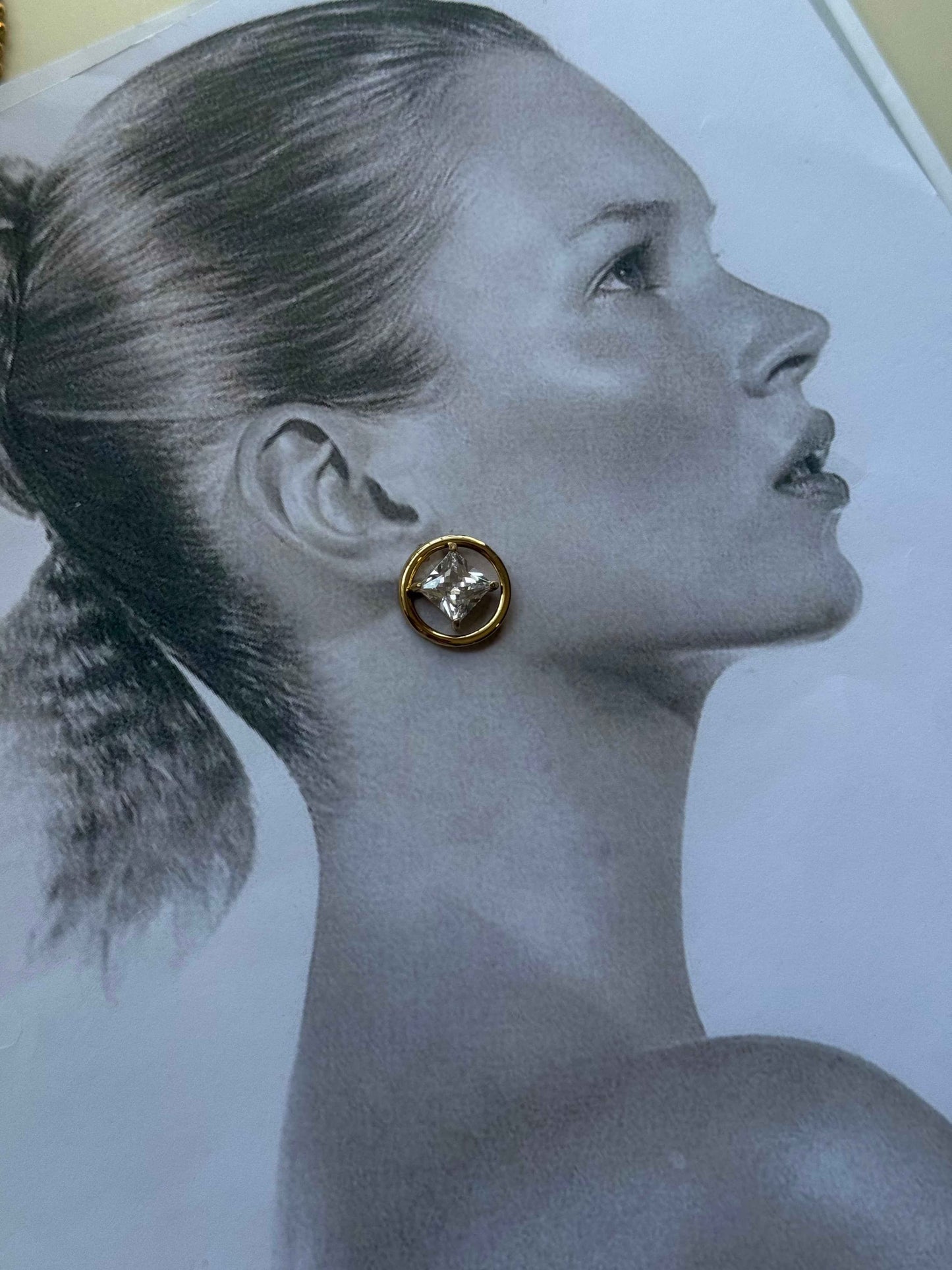 Orbit Blossom Studs – Σκουλαρίκια Stainless Steel