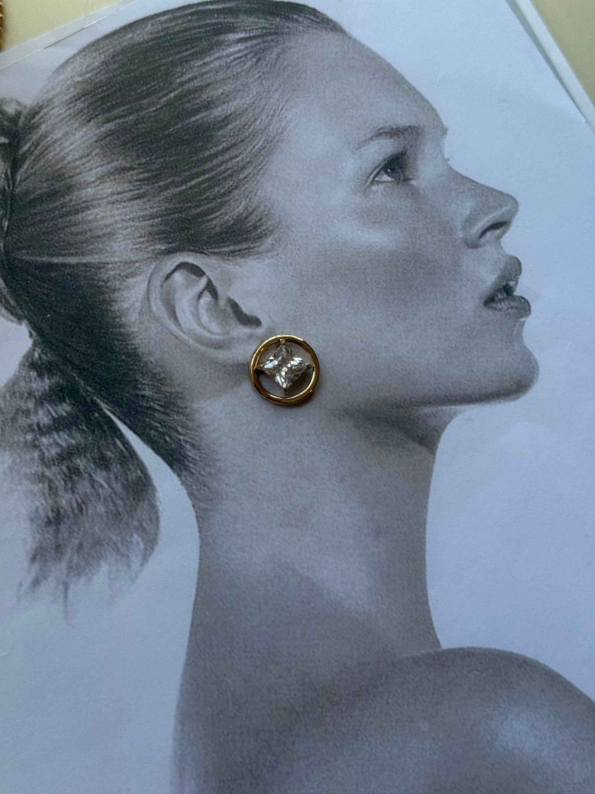 Orbit Blossom Studs – Σκουλαρίκια Stainless Steel