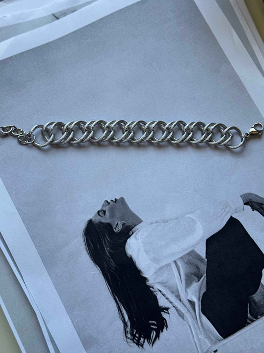 Twist & Link - βραχιόλι stainless steel