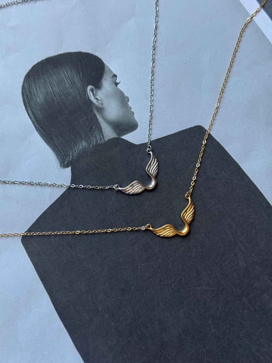 Aria Winged - κολιέ stainless steel