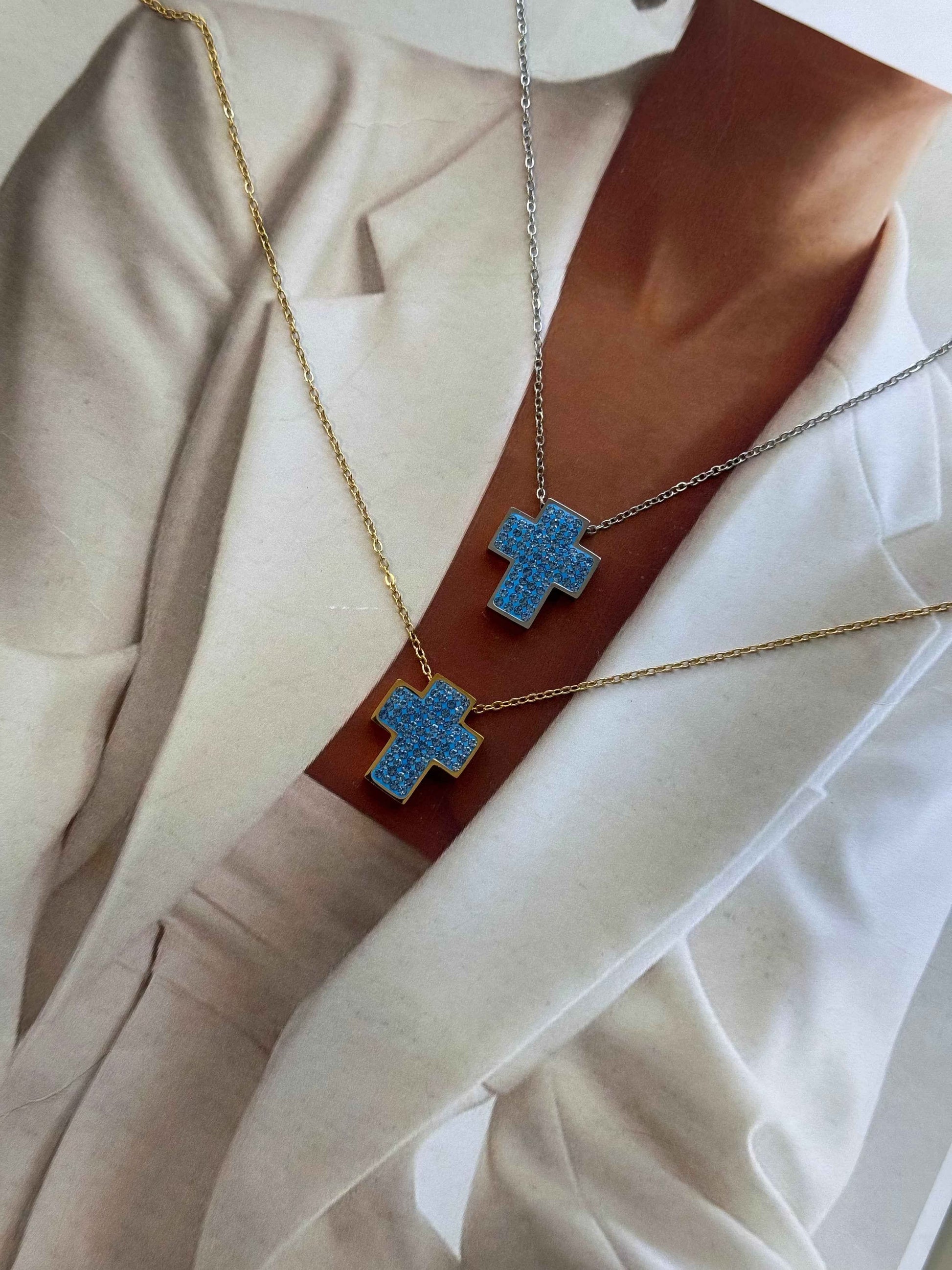 Sky Cross – Κολιέ Stainless Steel