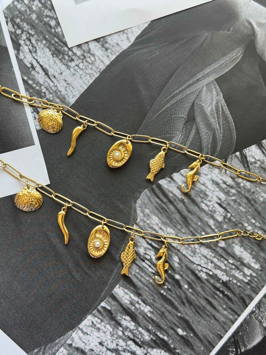 Thalassa Charms - Βραχιόλι stainless steel