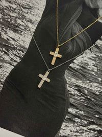 Sparkling Cross - Κολιέ stainless steel