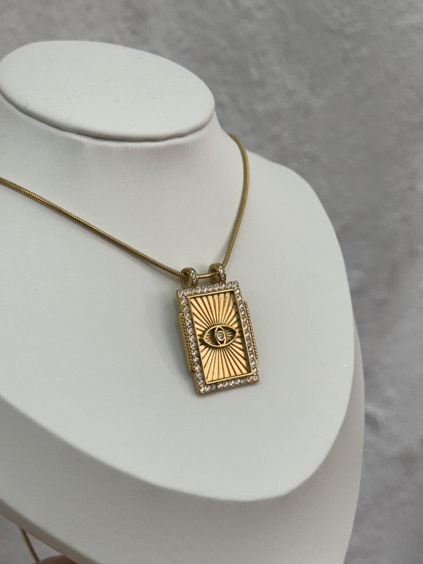 EYE OF AURUM — Κολιέ Stainless Steel