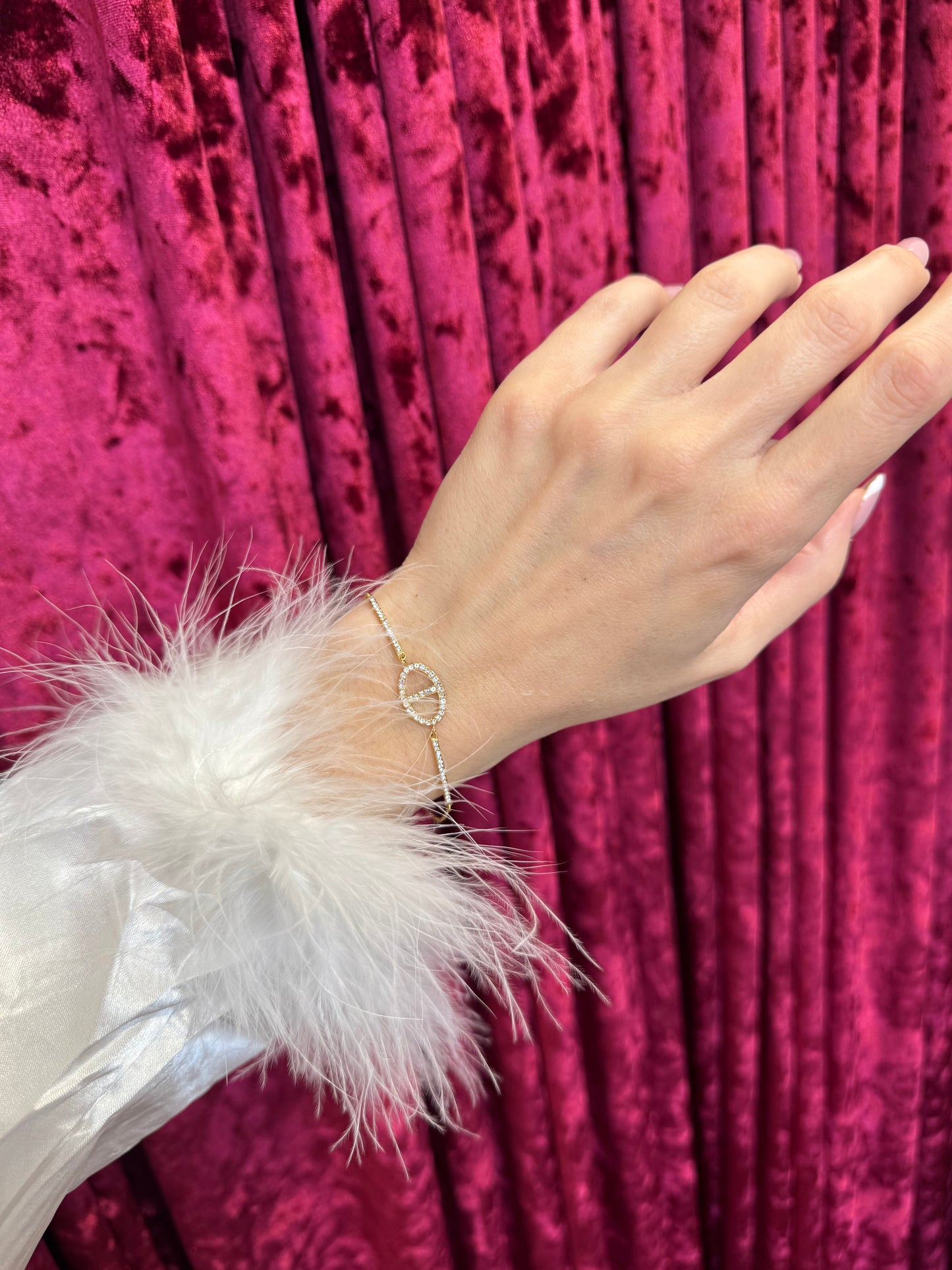 PeaceLine Glow – βραχιόλι stainless steel