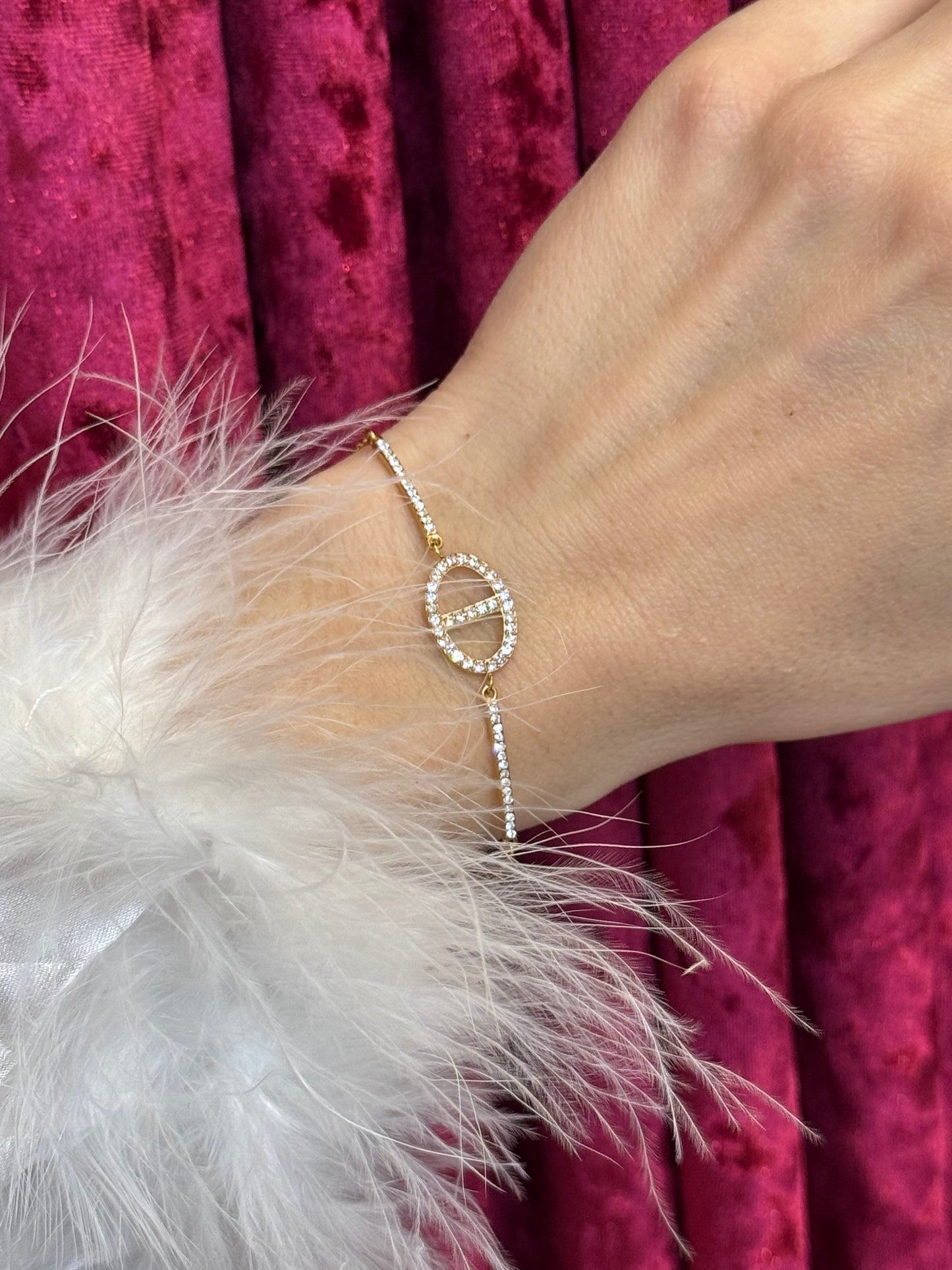 PeaceLine Glow – βραχιόλι stainless steel