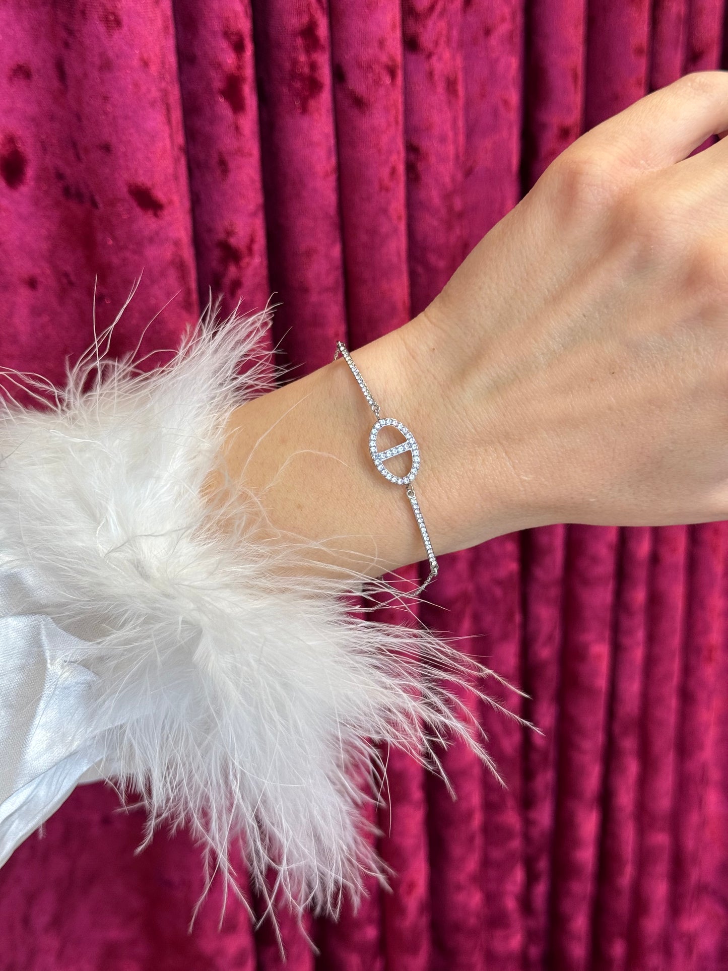 PeaceLine Glow – βραχιόλι stainless steel