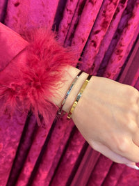 Karma Bangle -χειροπέδα stainless steel