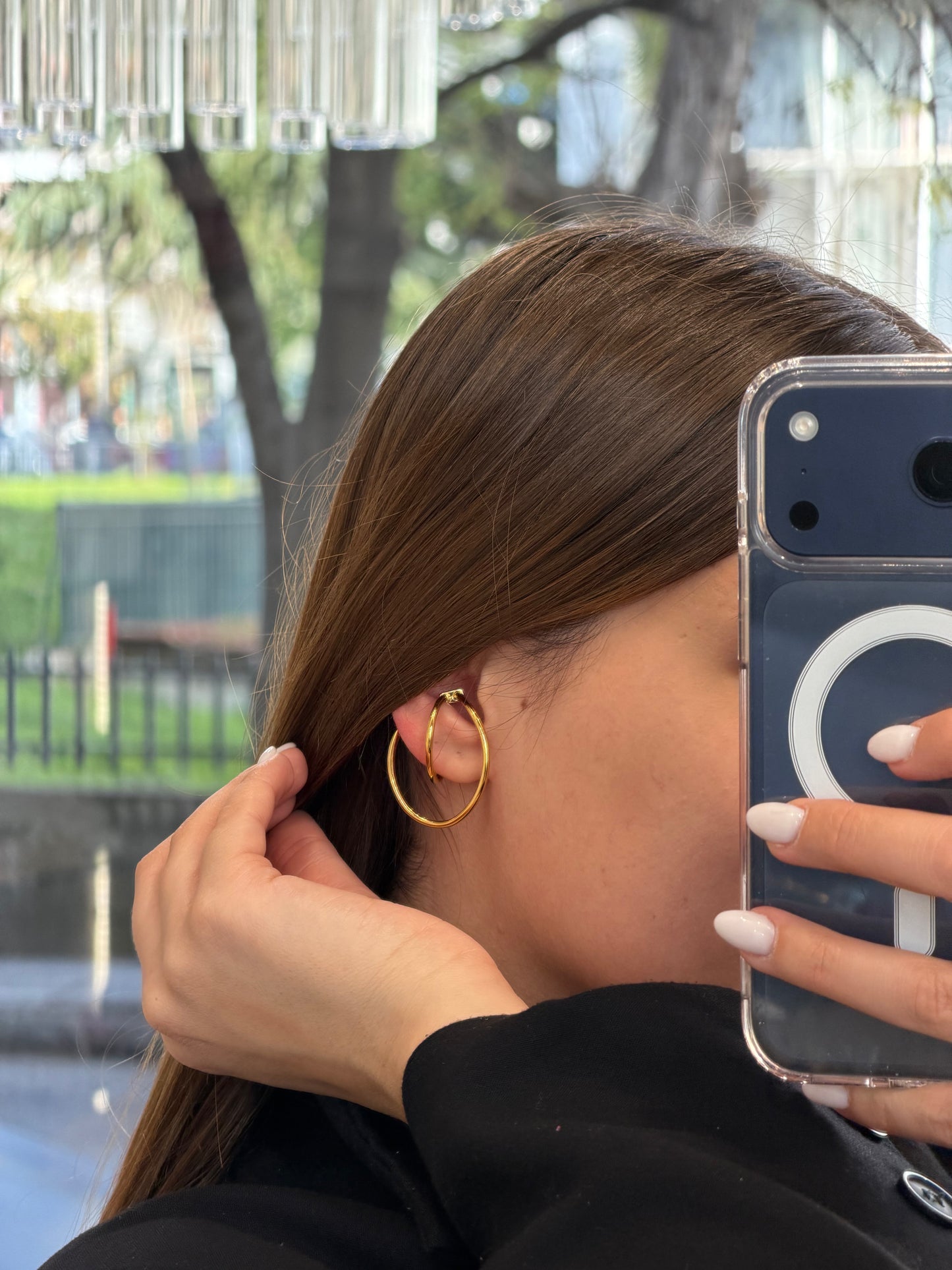 Ear Hug – σκουλαρίκια stainless steel