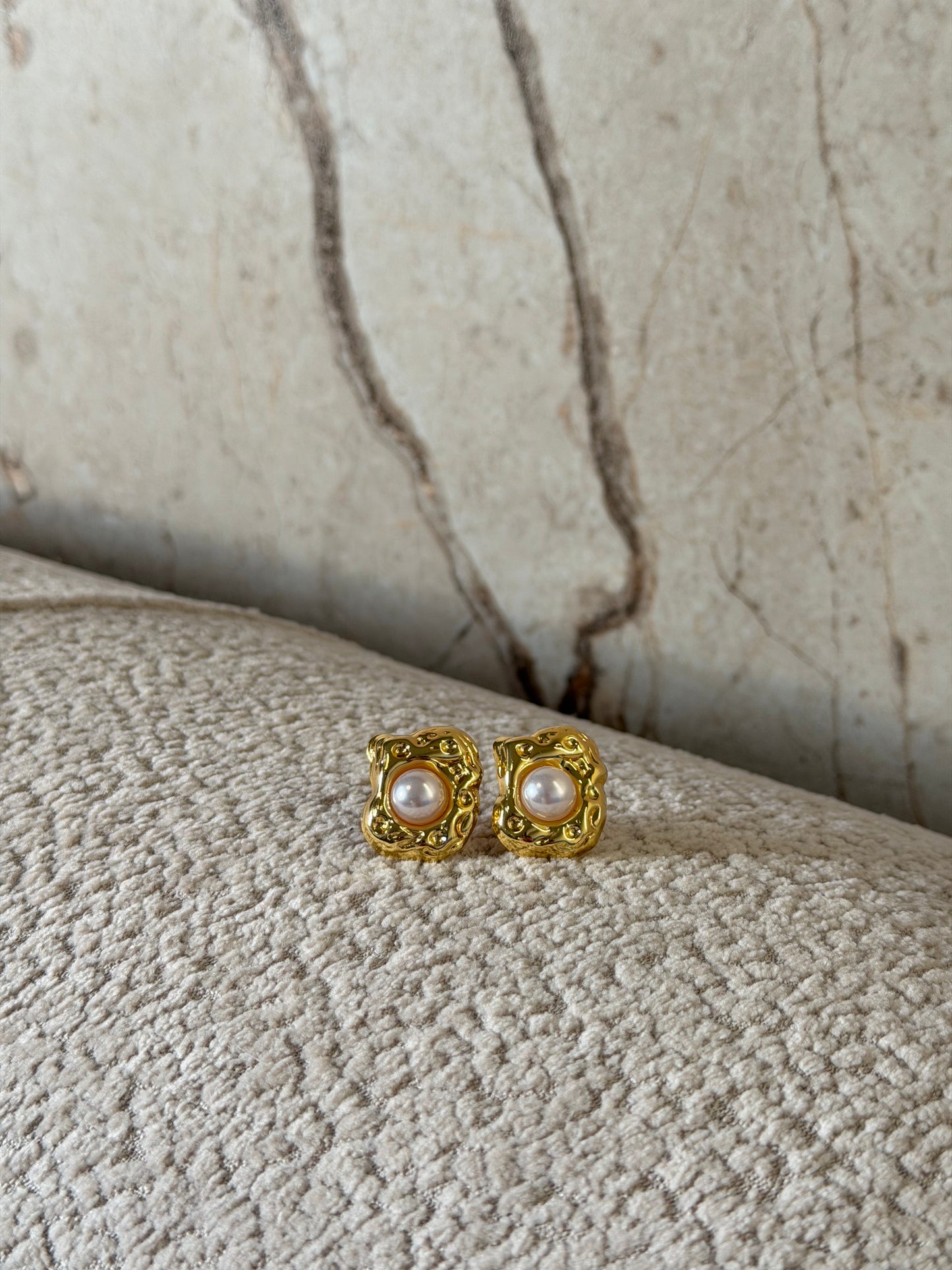 Golden Muse – σκουλαρίκια stainless steel