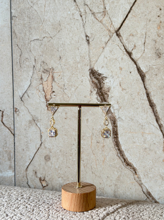 Valence Crystal – σκουλαρίκι ανθεκτικός ορείχαλκος