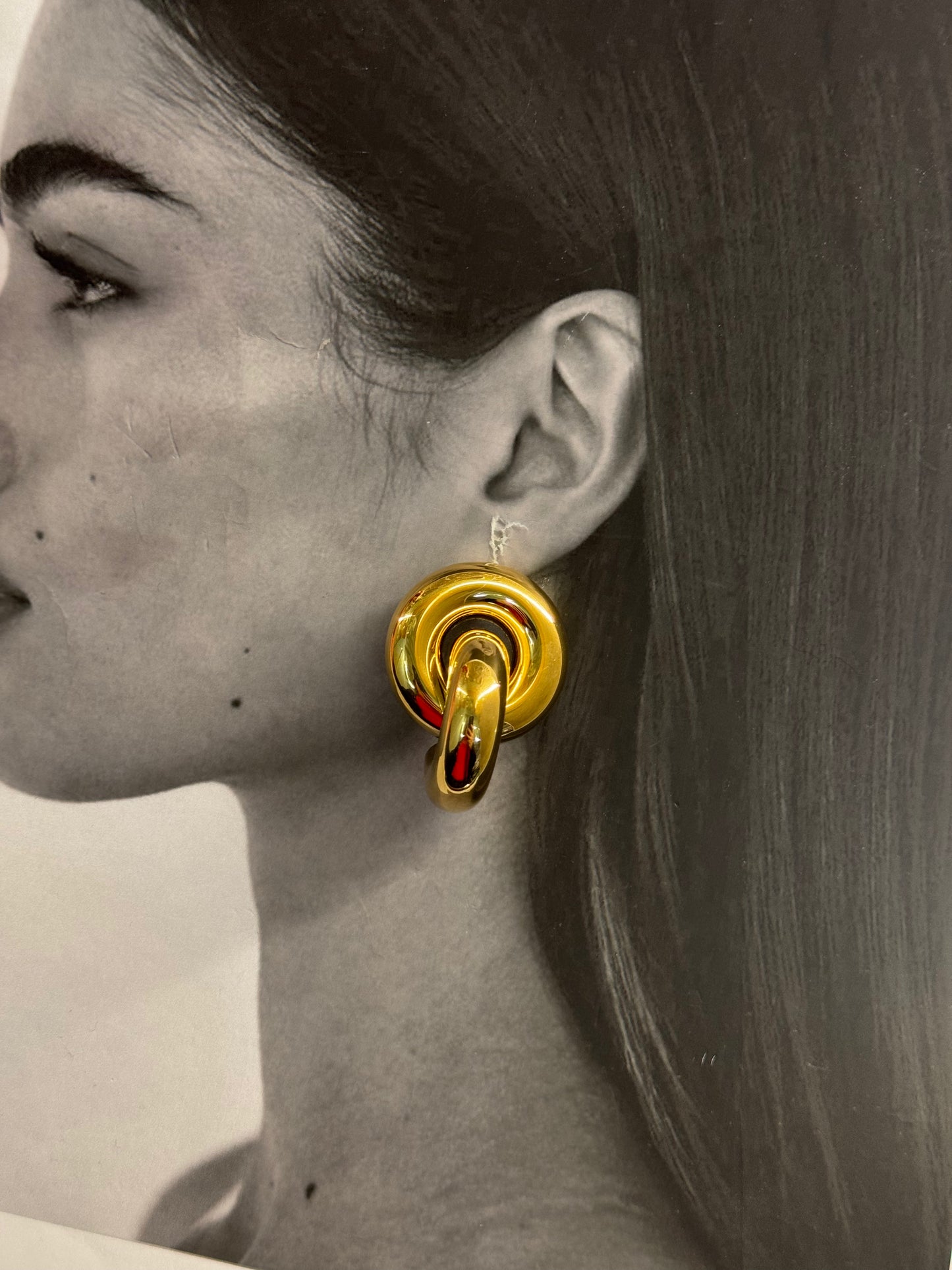 Serene Coil – σκουλαρίκι stainless steel